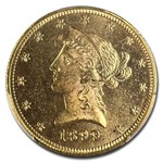 1899 $10 Liberty Gold Eagle MS-63 PCGS