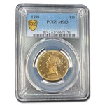 1899 $10 Liberty Gold Eagle MS-63 PCGS