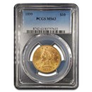 1899 $10 Liberty Gold Eagle MS-63 PCGS