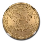 1899 $10 Liberty Gold Eagle MS-64 NGC