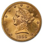 1899 $10 Liberty Gold Eagle MS-64 PCGS CAC