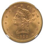 1899 $10 Liberty Gold Eagle MS-65 NGC