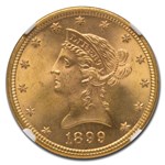 1899 $10 Liberty Gold Eagle MS-66 NGC