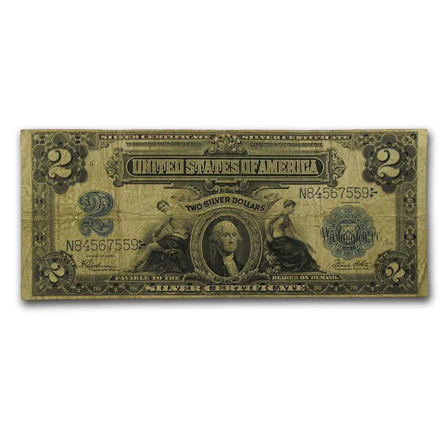 1899 $2.00 Silver Certificate Fine (Fr#258)