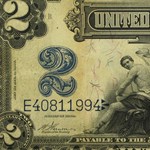 1899 $2.00 Silver Certificate George Washington VF (Fr#252)