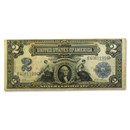 1899 $2.00 Silver Certificate George Washington VF (Fr#252)