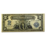 1899 $2.00 Silver Certificate George Washington VF (Fr#252)