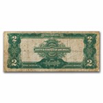 1899 $2.00 Silver Certificate George Washington VG (Fr#255)