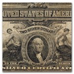 1899 $2.00 Silver Certificate George Washington VG (Fr#255)