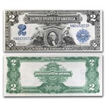 1899 $2.00 Silver Certificate Washington AU (Fr#256)