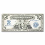1899 $2.00 Silver Certificate Washington Fine (Fr#256)