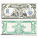 1899 $2.00 Silver Certificate Washington Fine (Fr#256)