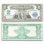 1899 $2.00 Silver Certificate Washington Fine (Fr#256)