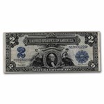 1899 $2.00 Silver Certificate Washington VF (Fr#256)