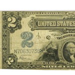 1899 $2.00 Silver Certificate Washington VG (Fr#258)
