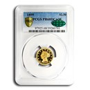 1899 $2.50 Liberty Gold Quarter Eagle PR-68 DCAM PCGS CAC