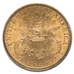 1899 $20 Liberty Gold Double Eagle MS-62+ PCGS