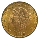 1899 $20 Liberty Gold Double Eagle MS-63 NGC CAC