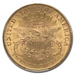 1899 $20 Liberty Gold Double Eagle MS-63+ PCGS