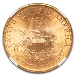 1899 $20 Liberty Gold Double Eagle MS-64+ NGC