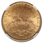 1899 $20 Liberty Gold Double Eagle MS-64 NGC