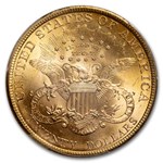 1899 $20 Liberty Gold Double Eagle MS-64 PCGS