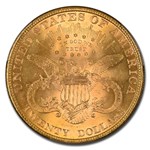 1899 $20 Liberty Gold Double Eagle MS-65 PCGS