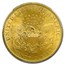 1899 $20 Liberty Gold Double Eagle MS-65 PCGS