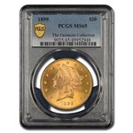 1899 $20 Liberty Gold Double Eagle MS-65 PCGS