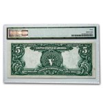 1899 $5.00 Silver Cert. Chief Running Antelope XF-40 PMG (Fr#281)