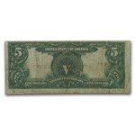 1899 $5.00 Silver Certificate Chief Running Antelope VG