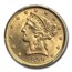 1899 $5 Liberty Gold Half Eagle MS-65 PCGS