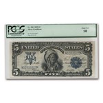 1899 $5 Silver Cert. Chief Running Antelope AU-50 PCGS (Fr#281)