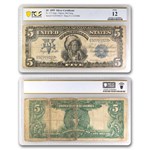 1899 $5 Silver Certificate Chief Running Antelope Fine (Fr#281)