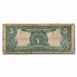 1899 $5 Silver Certificate Chief Running Antelope Good (Fr#280)