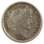 1899 Barber Dime AU