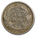 1899 Barber Dime AU