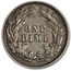 1899 Barber Dime Fine