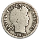 1899 Barber Dime Good/VG