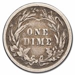 1899 Barber Dime VF
