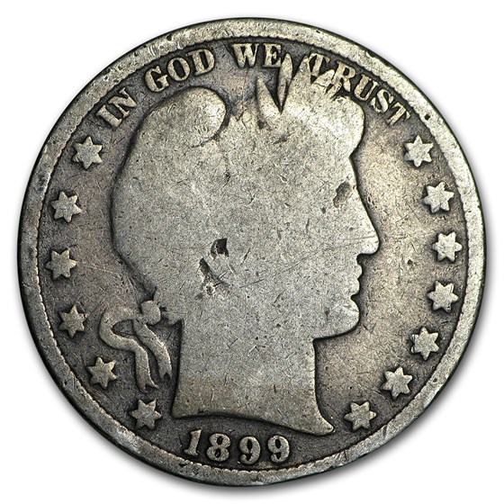 1899 Barber Half Dollar AG
