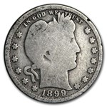 1899 Barber Quarter Good/VG
