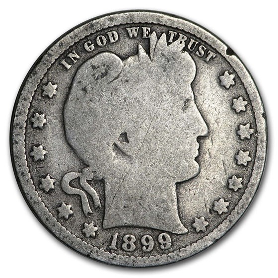 1899 Barber Quarter Good/VG 1899 Barber Quarter Good/VG