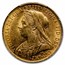 1899 Great Britain Gold Sovereign Victoria Veil Head MS-61 PCGS