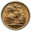 1899 Great Britain Gold Sovereign Victoria Veil Head MS-61 PCGS
