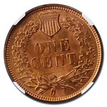 1899 Indian Head Cent MS-65 NGC (Red/Brown)