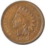 1899 Indian Head Cent XF