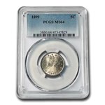 1899 Liberty Head V Nickel MS-64 PCGS