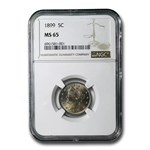 1899 Liberty Head V Nickel MS-65 NGC