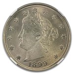 1899 Liberty Head V Nickel MS-66 NGC
